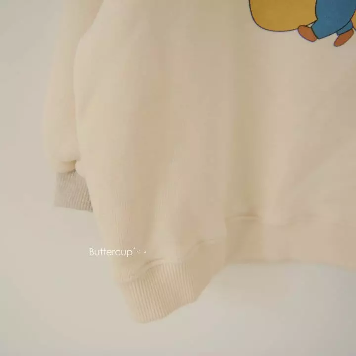 Buttercup - Korean Children Fashion - #childofig - Bb Heart Bear Sweatshirt - 9