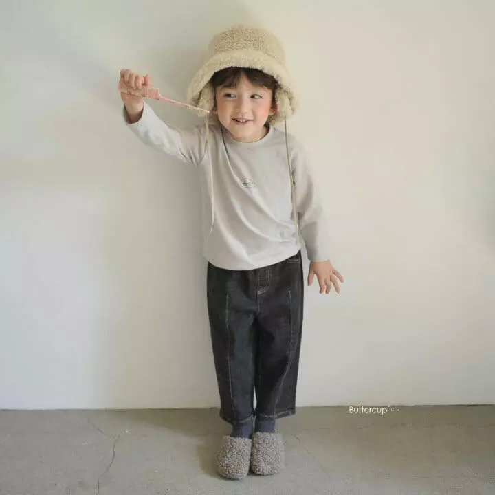 Buttercup - Korean Children Fashion - #stylishchildhood - Rich Fleece Jeans - 4