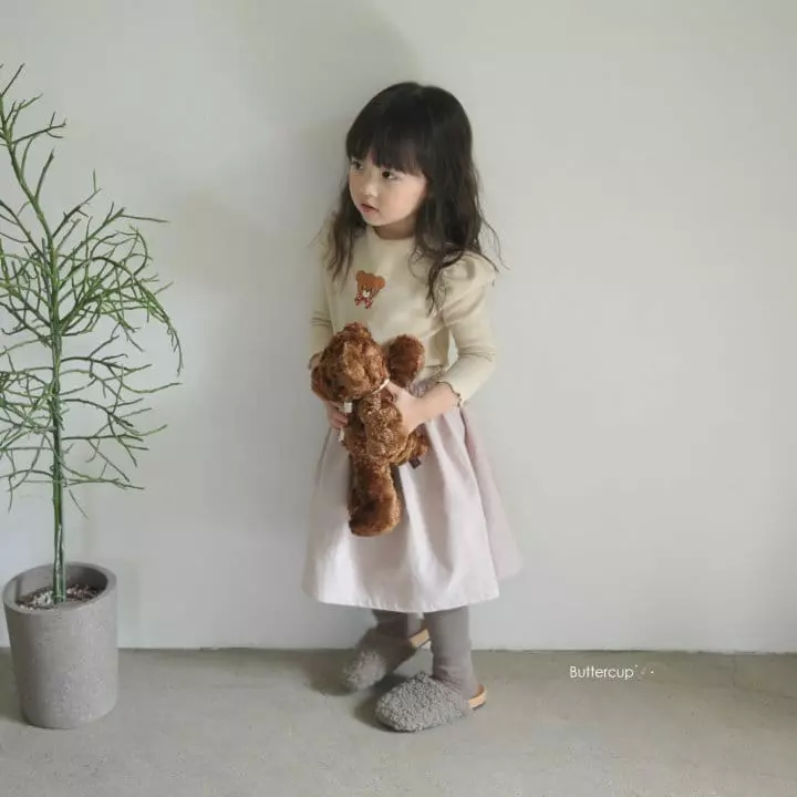 Buttercup - Korean Children Fashion - #childrensboutique - Ribbon Bear Tee