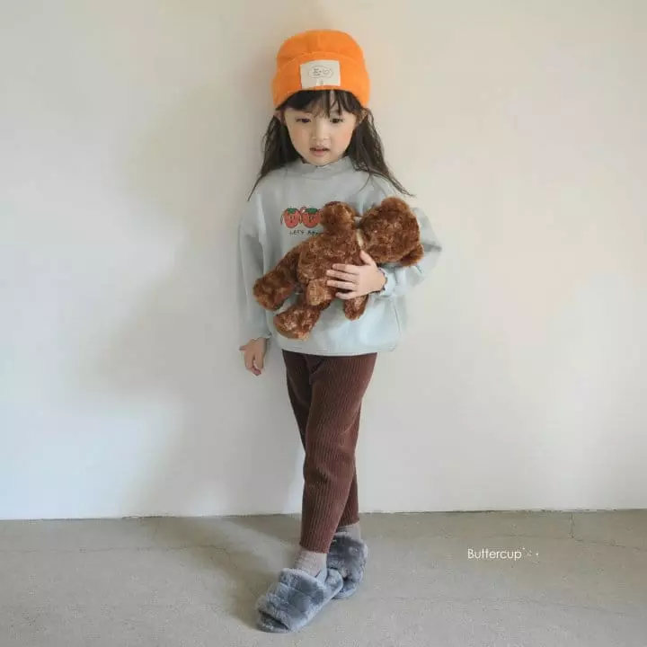 Buttercup - Korean Children Fashion - #childrensboutique - Label Rib Pants - 7