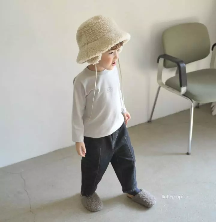 Buttercup - Korean Children Fashion - #childrensboutique - Rich Fleece Jeans - 5