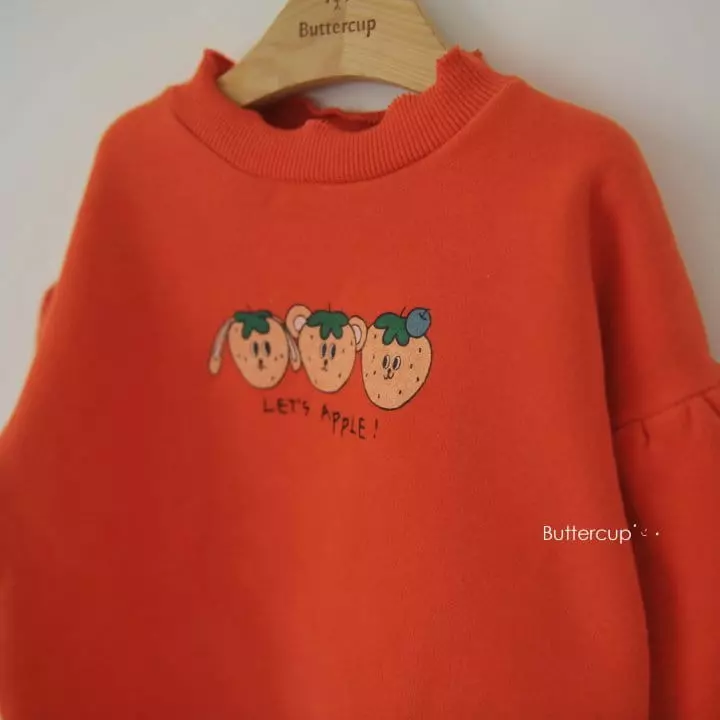 Buttercup - Korean Children Fashion - #designkidswear - Berry Fleece Tee - 8