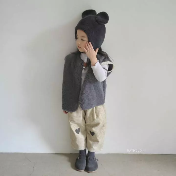 Buttercup - Korean Children Fashion - #designkidswear - Toshon Fleece Vest - 3