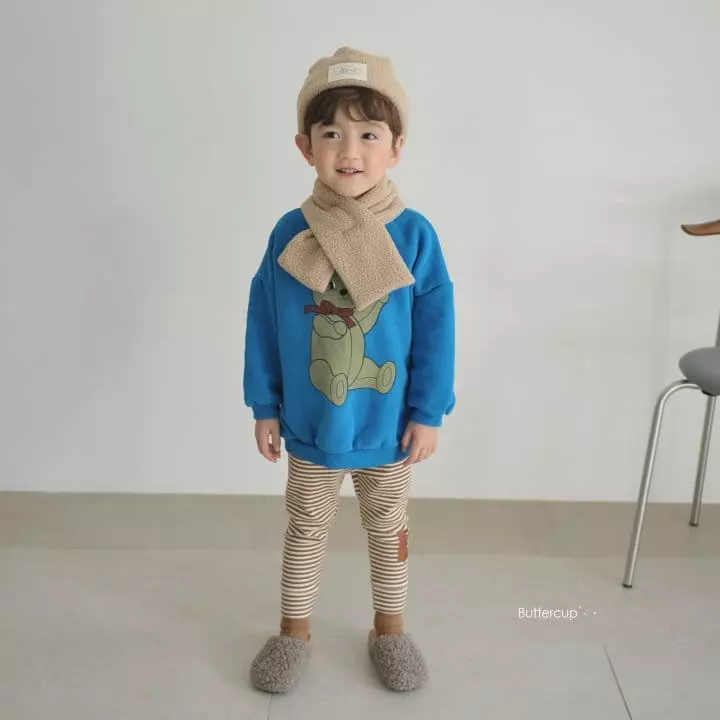 Buttercup - Korean Children Fashion - #discoveringself - Teddy Pin Leggings - 6