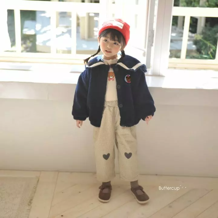 Buttercup - Korean Children Fashion - #discoveringself - Heart Bonding Pants - 8
