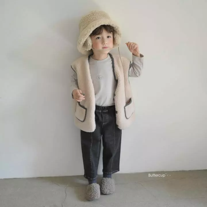 Buttercup - Korean Children Fashion - #discoveringself - Rich Fleece Jeans - 7