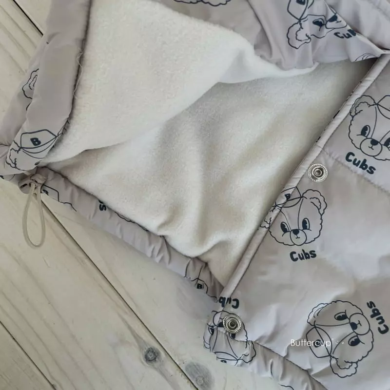 Buttercup - Korean Children Fashion - #discoveringself - Cups Bear Padding Jumper