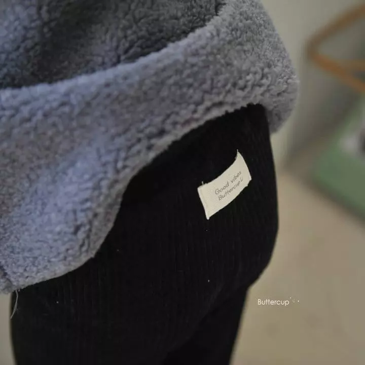 Buttercup - Korean Children Fashion - #fashionkids - Label Rib Pants - 10