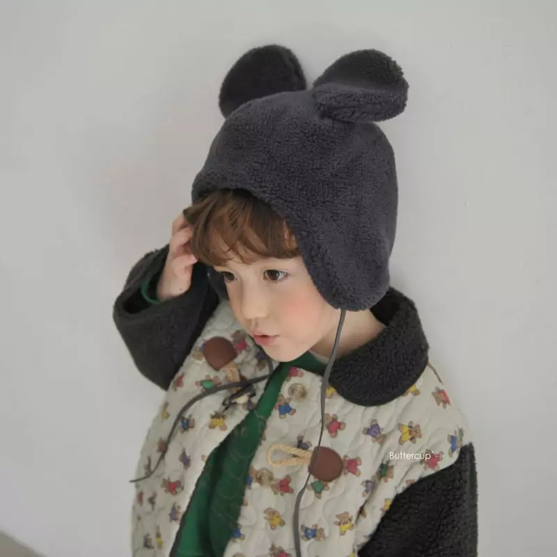 Buttercup - Korean Children Fashion - #fashionkids - Mouse Warm Bonnet
