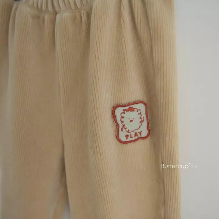 Buttercup - Korean Children Fashion - #kidsshorts - Veloure Rib Pants - 7