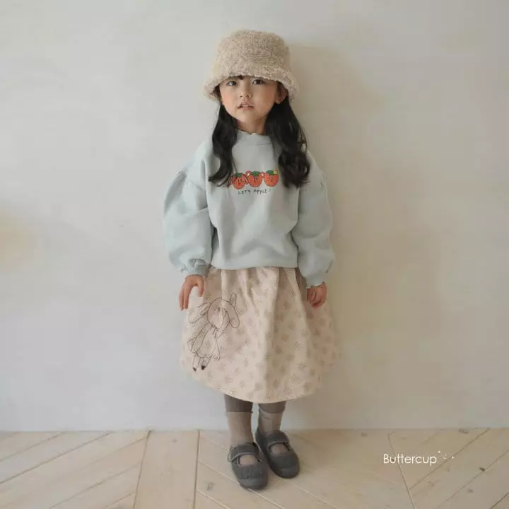 Buttercup - Korean Children Fashion - #kidsstore - Berry Fleece Tee - 12