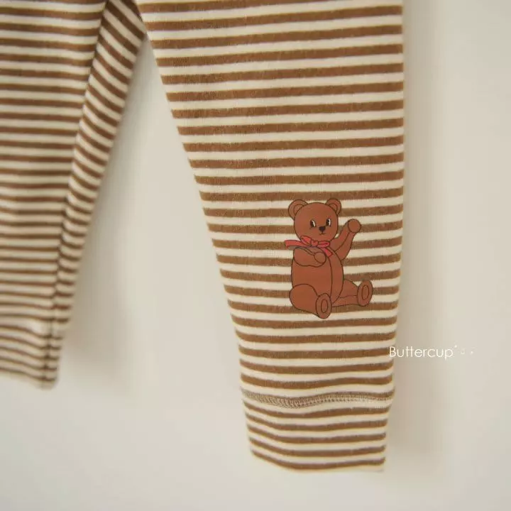Buttercup - Korean Children Fashion - #kidsstore - Teddy Pin Leggings - 9