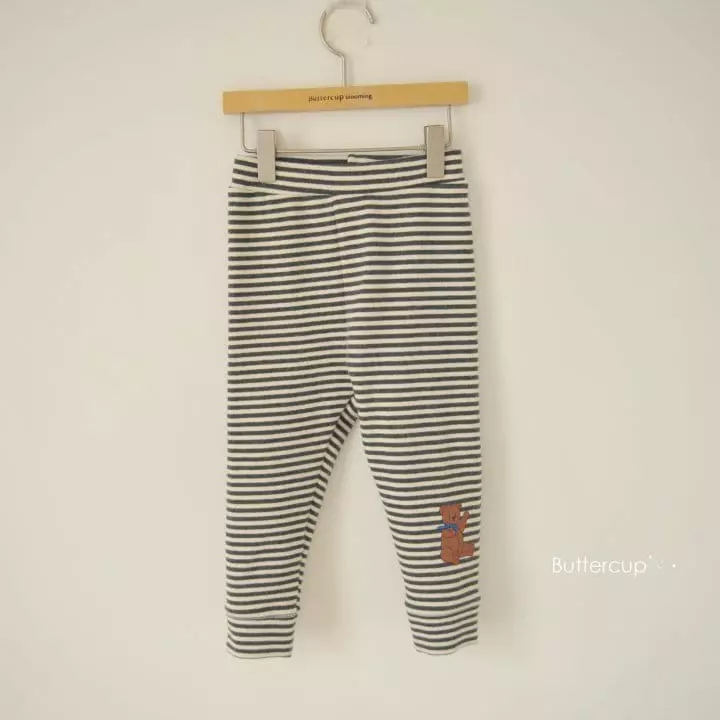 Buttercup - Korean Children Fashion - #kidzfashiontrend - Teddy Pin Leggings - 10