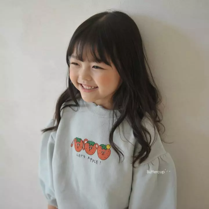 Buttercup - Korean Children Fashion - #littlefashionista - Berry Fleece Tee