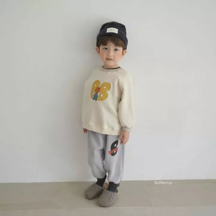 Buttercup - Korean Children Fashion - #magicofchildhood - Bb Heart Bear Sweatshirt - 6