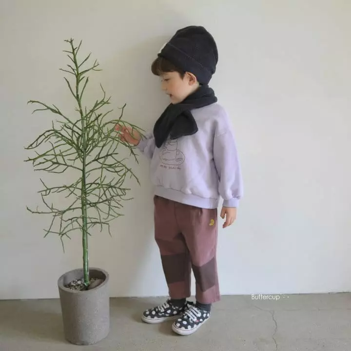 Buttercup - Korean Children Fashion - #magicofchildhood - Moon Line Fleece Pants