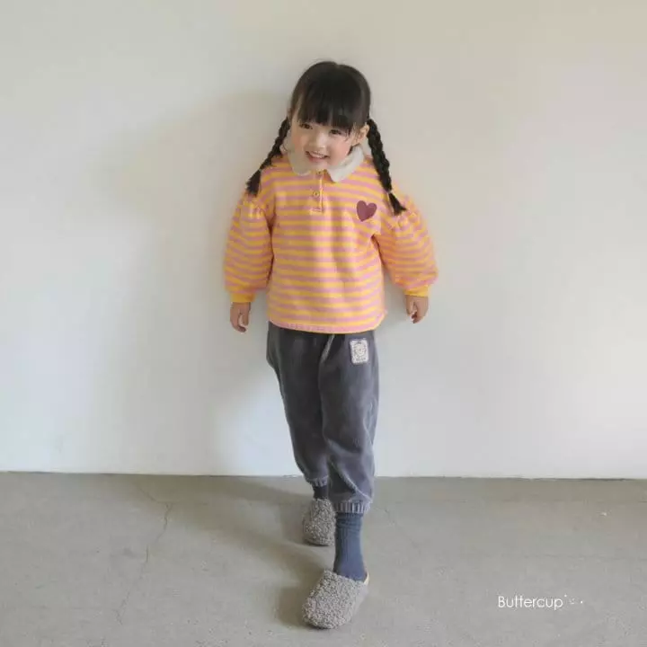 Buttercup - Korean Children Fashion - #magicofchildhood - Veloure Rib Pants - 12