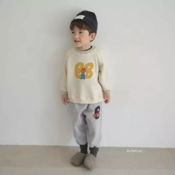 Buttercup - Korean Children Fashion - #minifashionista - Bb Heart Bear Sweatshirt - 7