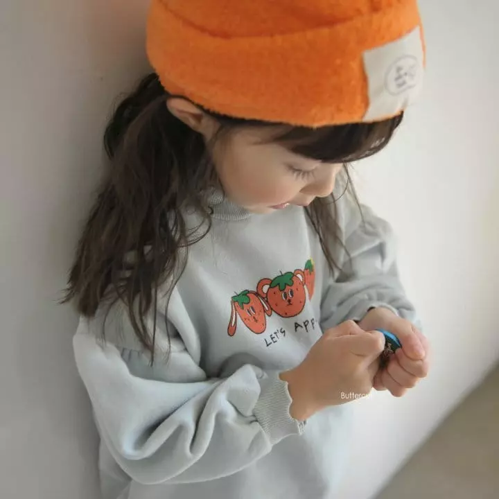 Buttercup - Korean Children Fashion - #minifashionista - Berry Fleece Tee - 3