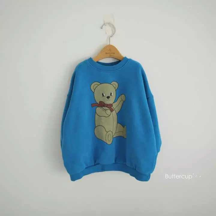 Buttercup - Korean Children Fashion - #minifashionista - Big Bear Long Sweatshirt - 10