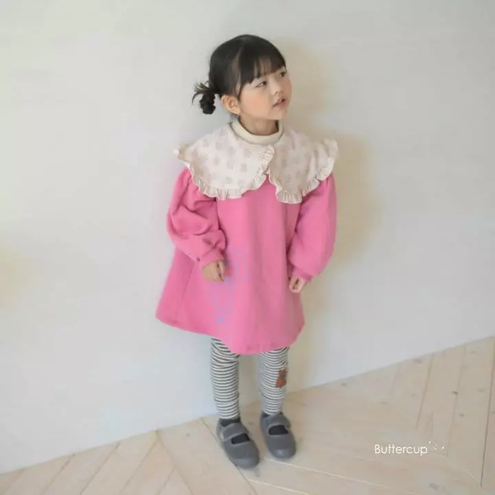 Buttercup - Korean Children Fashion - #prettylittlegirls - Teddy Pin Leggings