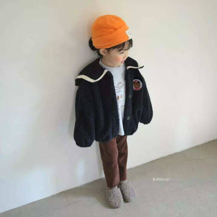 Buttercup - Korean Children Fashion - #todddlerfashion - Label Rib Pants - 3