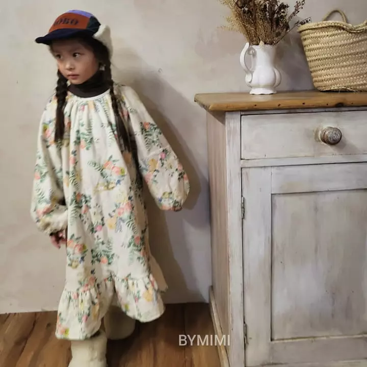 Bymimi - Korean Children Fashion - #Kfashion4kids - Acne Fleece One-piece - 8