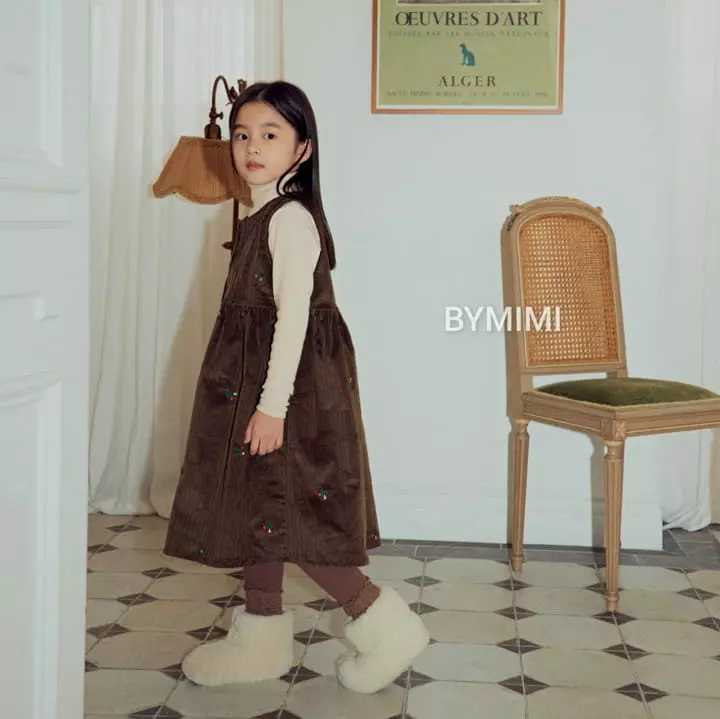Bymimi - Korean Children Fashion - #Kfashion4kids - Butter Embroidery One-piece - 7