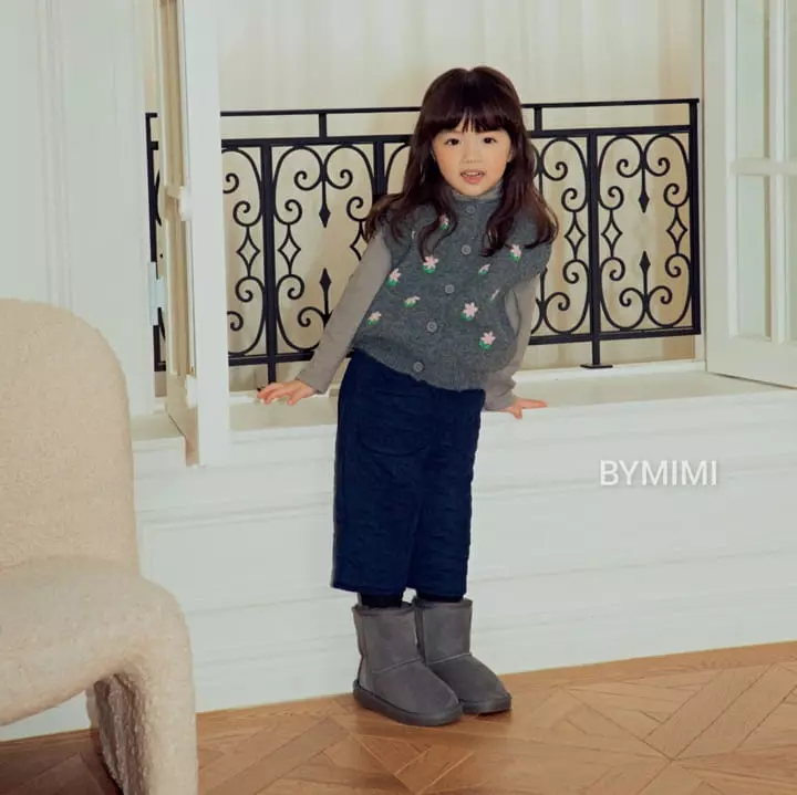 Bymimi - Korean Children Fashion - #childofig - Cookie Vest Cardigan