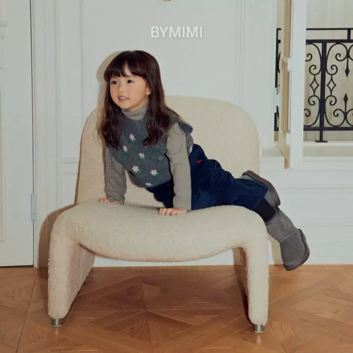 Bymimi - Korean Children Fashion - #childofig - Loose Turtleneck Tee - 6