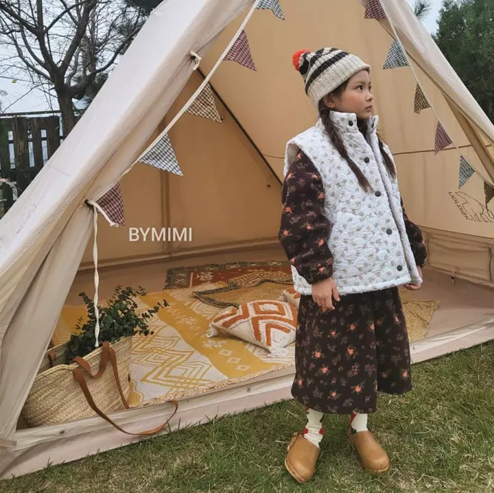 Bymimi - Korean Children Fashion - #childrensboutique - Ari Quilting Vest - 12