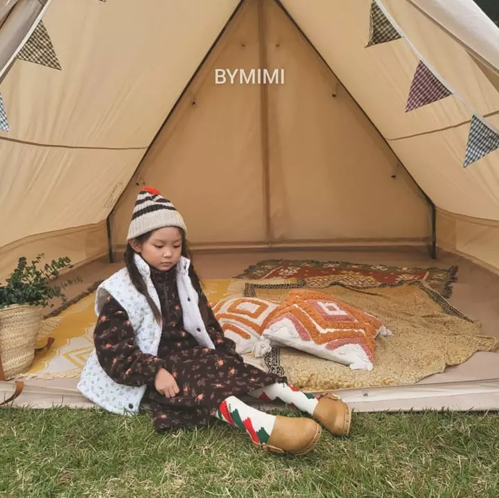Bymimi - Korean Children Fashion - #childrensboutique - Floral Anorak - 8