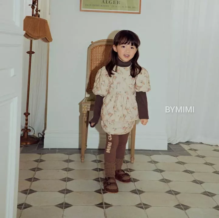Bymimi - Korean Children Fashion - #childrensboutique - Shocola Quilting Skirt - 6