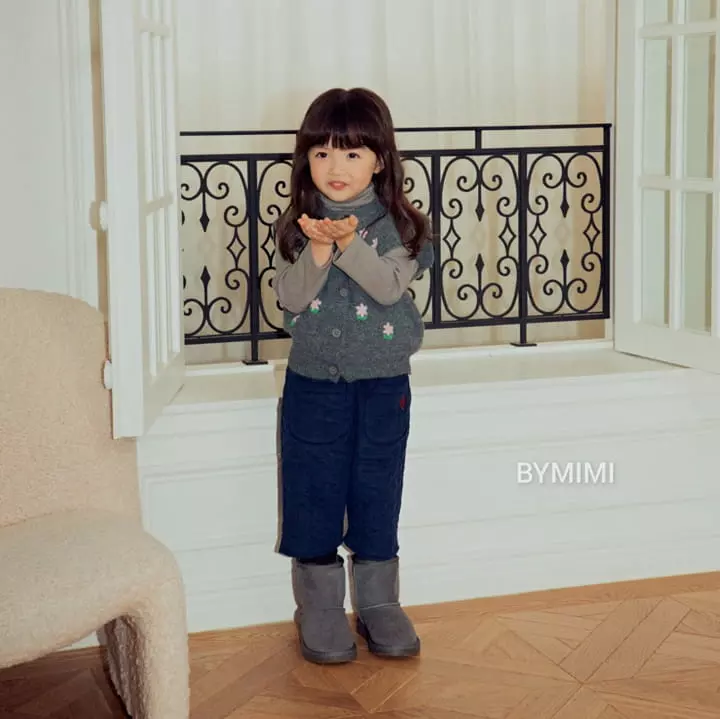 Bymimi - Korean Children Fashion - #childrensboutique - Cookie Vest Cardigan - 4