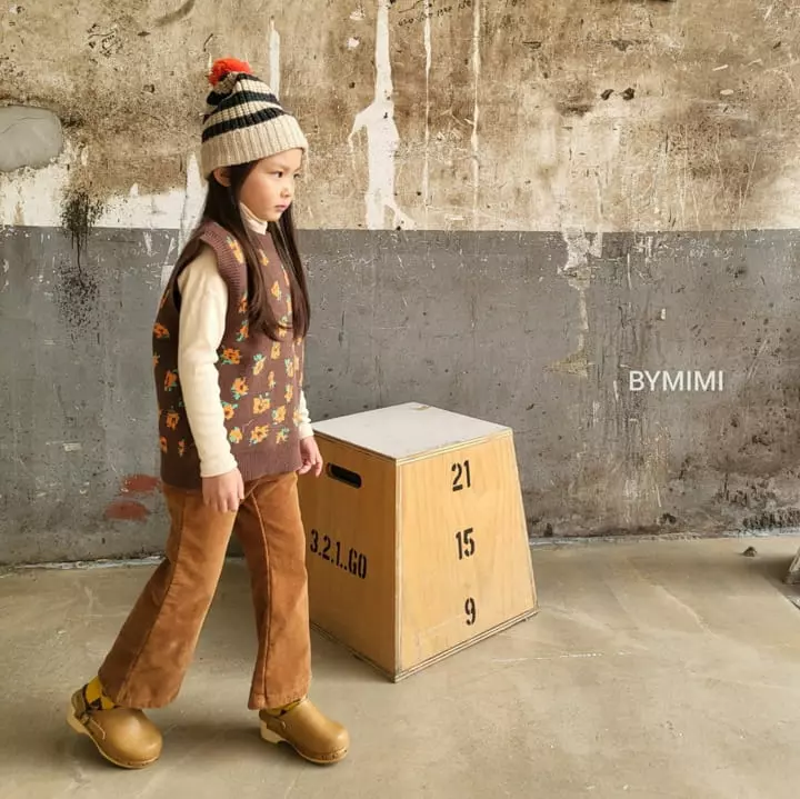 Bymimi - Korean Children Fashion - #discoveringself - Bera Vest Knit Tee - 6