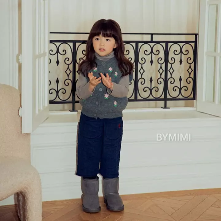 Bymimi - Korean Children Fashion - #discoveringself - Cookie Vest Cardigan - 5