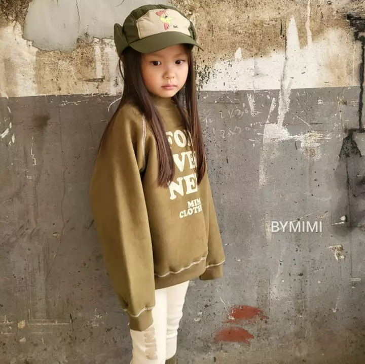 Bymimi - Korean Children Fashion - #kidsshorts - Pasta Sweatshirt - 3