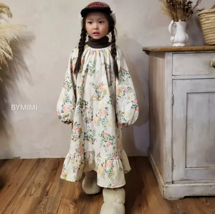 Bymimi - Korean Children Fashion - #kidsstore - Acne Fleece One-piece - 6