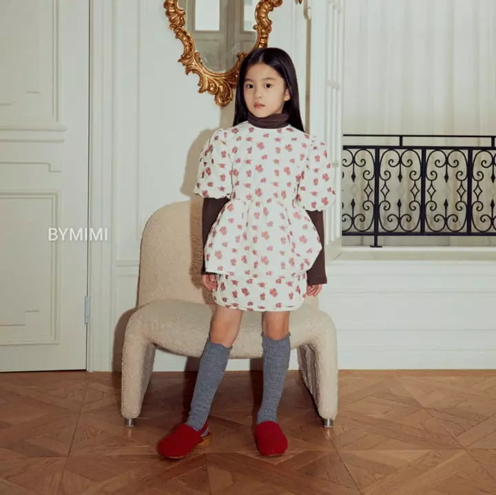 Bymimi - Korean Children Fashion - #kidsstore - Shocola Quilting Skirt - 11