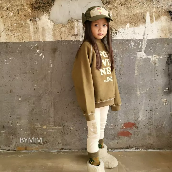 Bymimi - Korean Children Fashion - #kidsshorts - Pasta Sweatshirt - 4