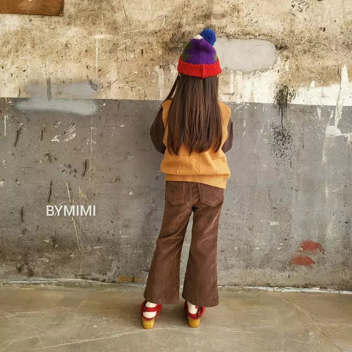 Bymimi - Korean Children Fashion - #kidzfashiontrend - Babamba Embrodiery Knit Tee - 8