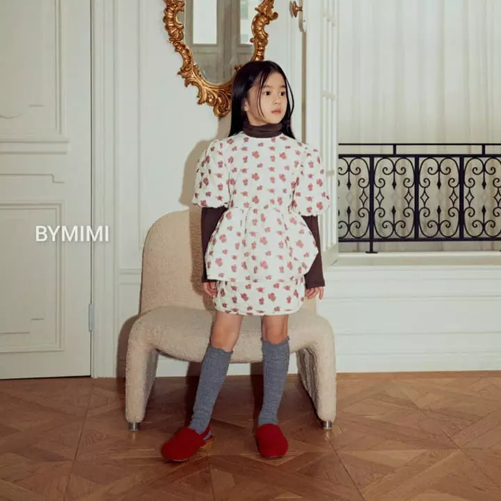 Bymimi - Korean Children Fashion - #kidzfashiontrend - Shocola Quilting Skirt - 12