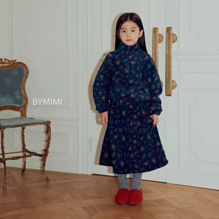 Bymimi - Korean Children Fashion - #kidzfashiontrend - Floral Skirt - 10