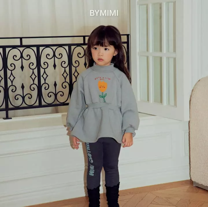 Bymimi - Korean Children Fashion - #kidzfashiontrend - May Turtleneck Tee - 3