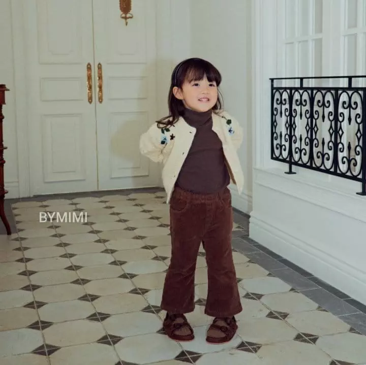 Bymimi - Korean Children Fashion - #kidzfashiontrend - Tention Fleece Pants