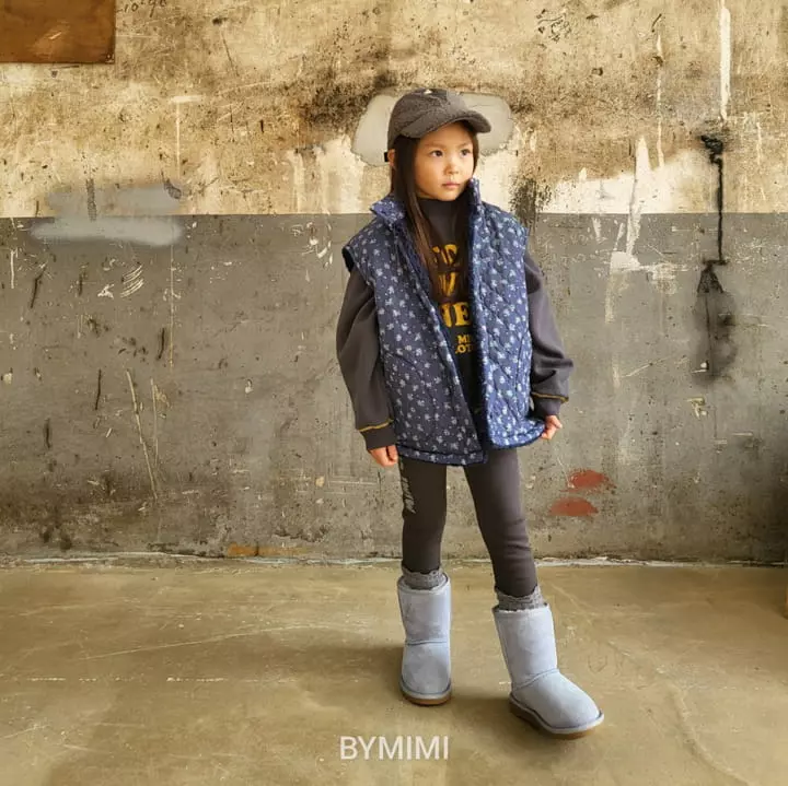 Bymimi - Korean Children Fashion - #Kfashion4kids - Ari Quilting Vest - 4