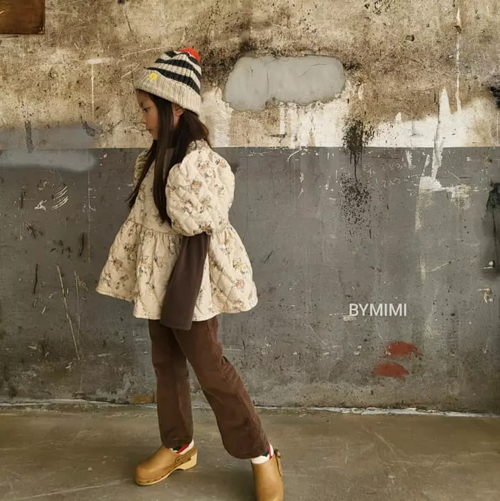Bymimi - Korean Children Fashion - #littlefashionista - Shocola Quilting Blouse - 3