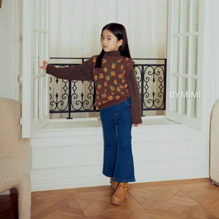 Bymimi - Korean Children Fashion - #littlefashionista - Loose Turtleneck Tee