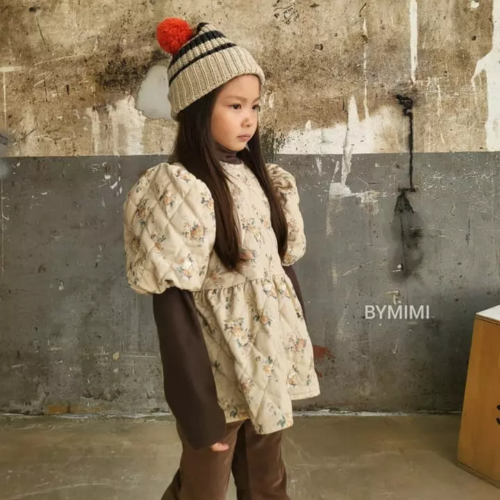 Bymimi - Korean Children Fashion - #littlefashionista - Shocola Quilting Blouse - 4