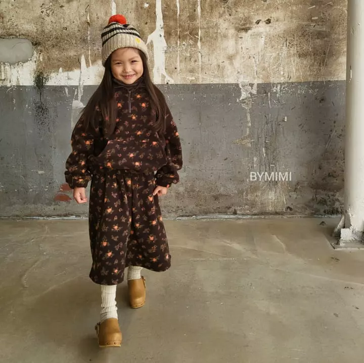 Bymimi - Korean Children Fashion - #magicofchildhood - Floral Anorak